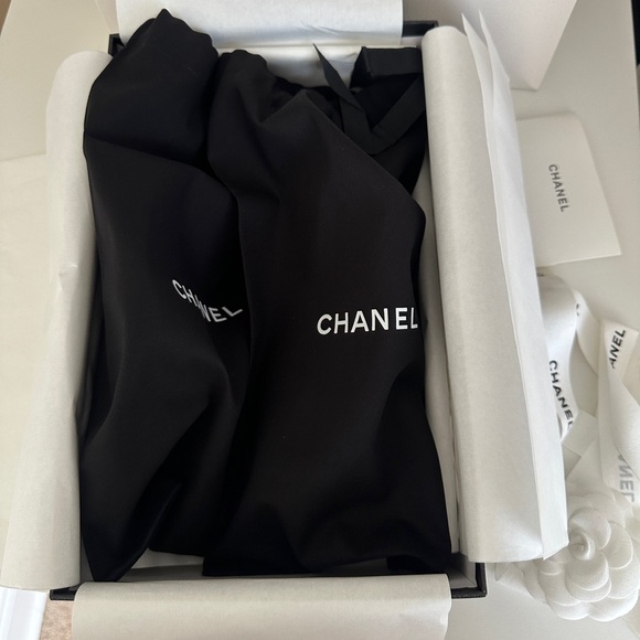 Chanel Slingback Patent calfskin leather flats 36.5 - Picture 9 of 9